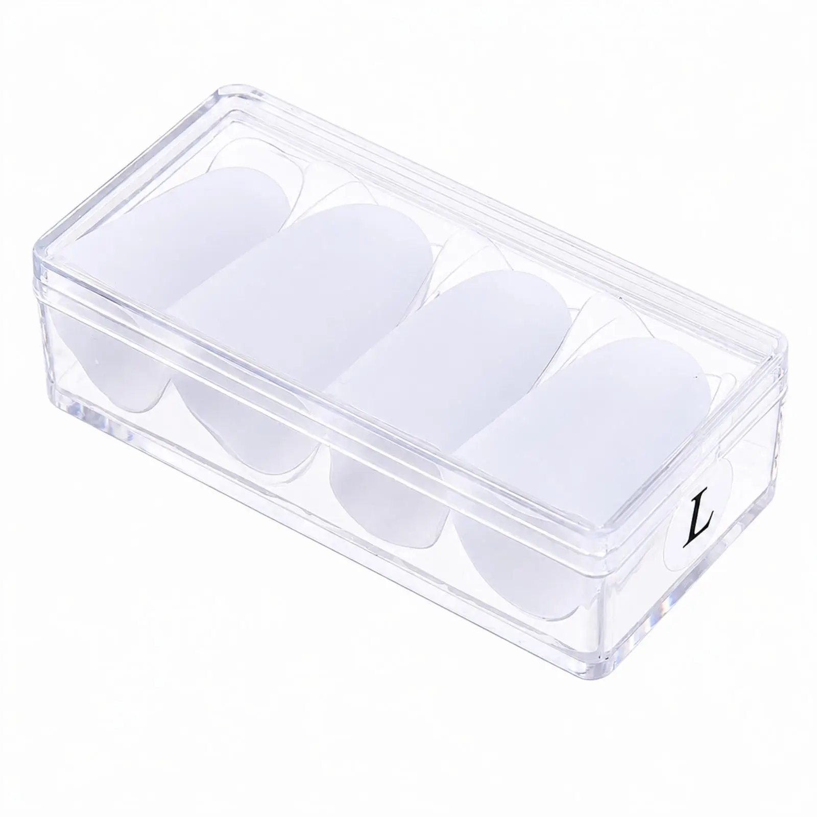 Reusable Guitar Finger Protector Silicone Fingertip Guard for Strumming and Fretting with Portable Case for Music Lessons