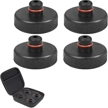 Dla Tesla Model 3 Y S X HighLand Nowe gumowe podkładki podnośnikowe Akcesoria samochodowe 4 szt.