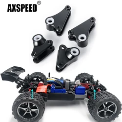 AXSPEED 1Zestaw przednich i tylnych amortyzatorów ze stopu aluminium do MINI E-Revo Brushless 1/16 RC Car Model Parts