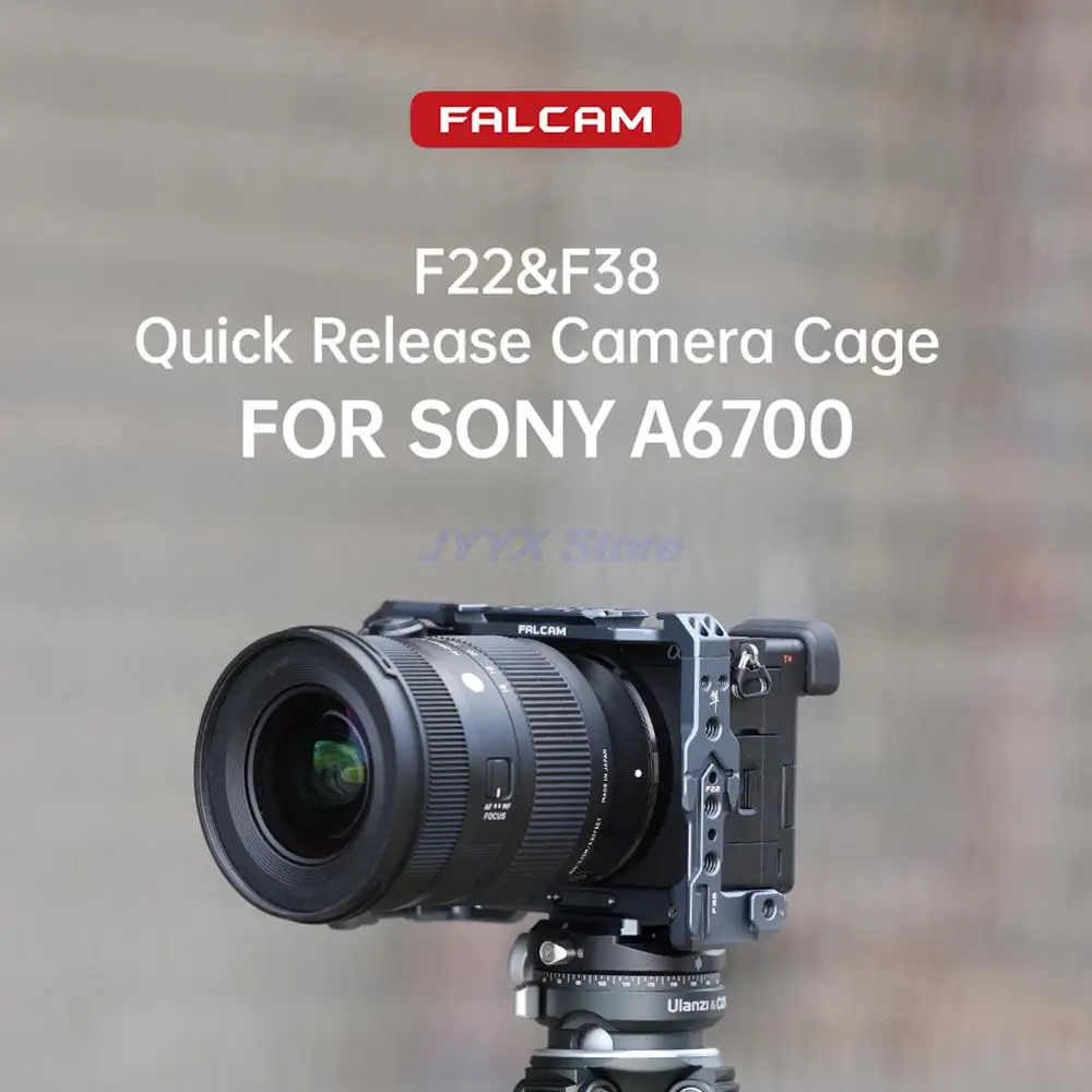 FALCAM F22,F38 Camera Cage FOR SONY A6700 Quick Release C00B3804 Camera Cage