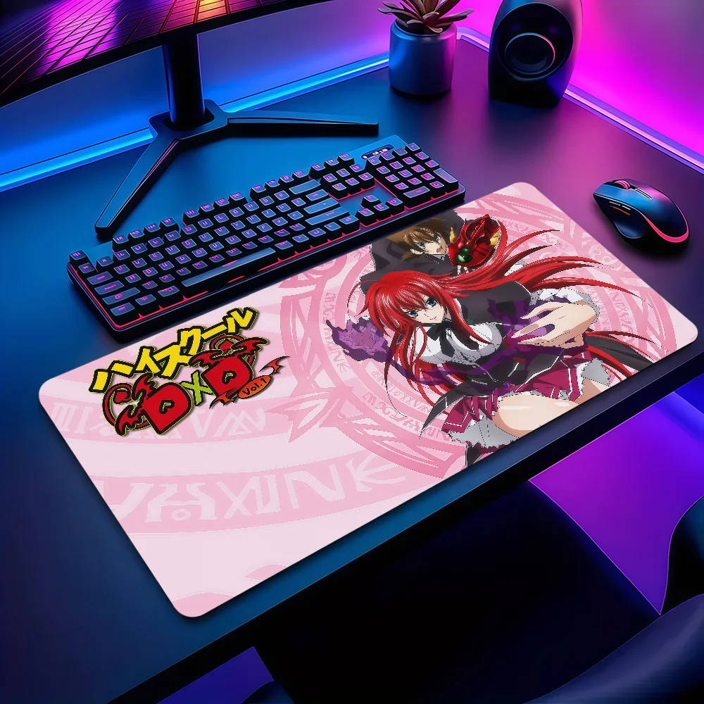 H-High School DxD Rias Gremory Mouse Pad Non-slip Thickened MousePad Large Writing Lockedge Office Student Gaming Cushion