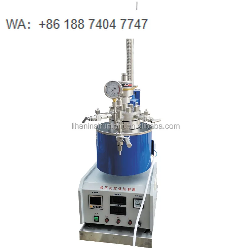 Small Lab Pressure Vessels Reaction Kettle Hydrogenation Reactor High Pressure Chemical Autoclave Reactor