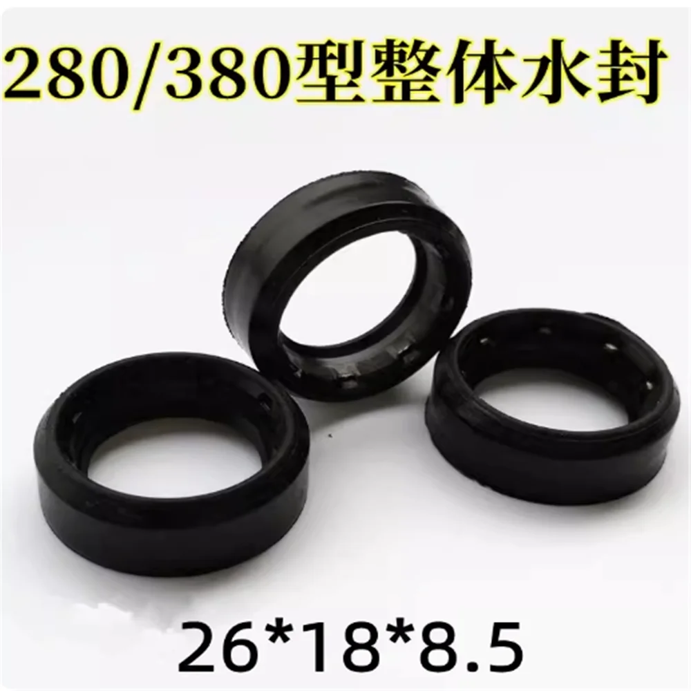 

Black Cat high pressure washer Car washing machine accessories 280/380 type washer plunger V-ring integral water seal 26*18*8.5
