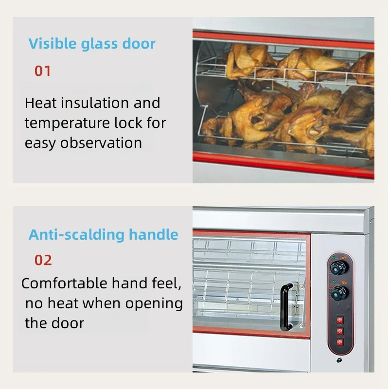 Hot Sale Baking Oven 25°~250° Electric Convection Oven  6kw Bakery Oven 65kg One Layer 1030*660*825mm