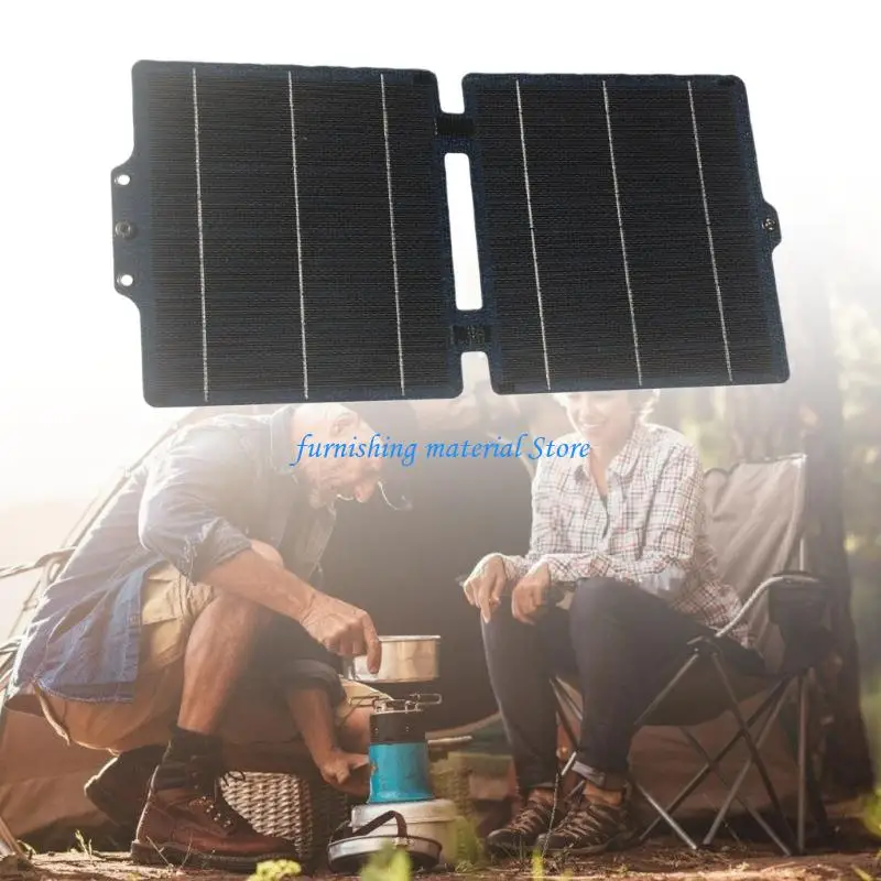 Y5GD 10W 5V جهاز اللوحة الكهروضوئية مع طلاء ETFE للمتانة، مخرج طويل البلورية أحادي البلورية قابل للنقل للسفر والسفر