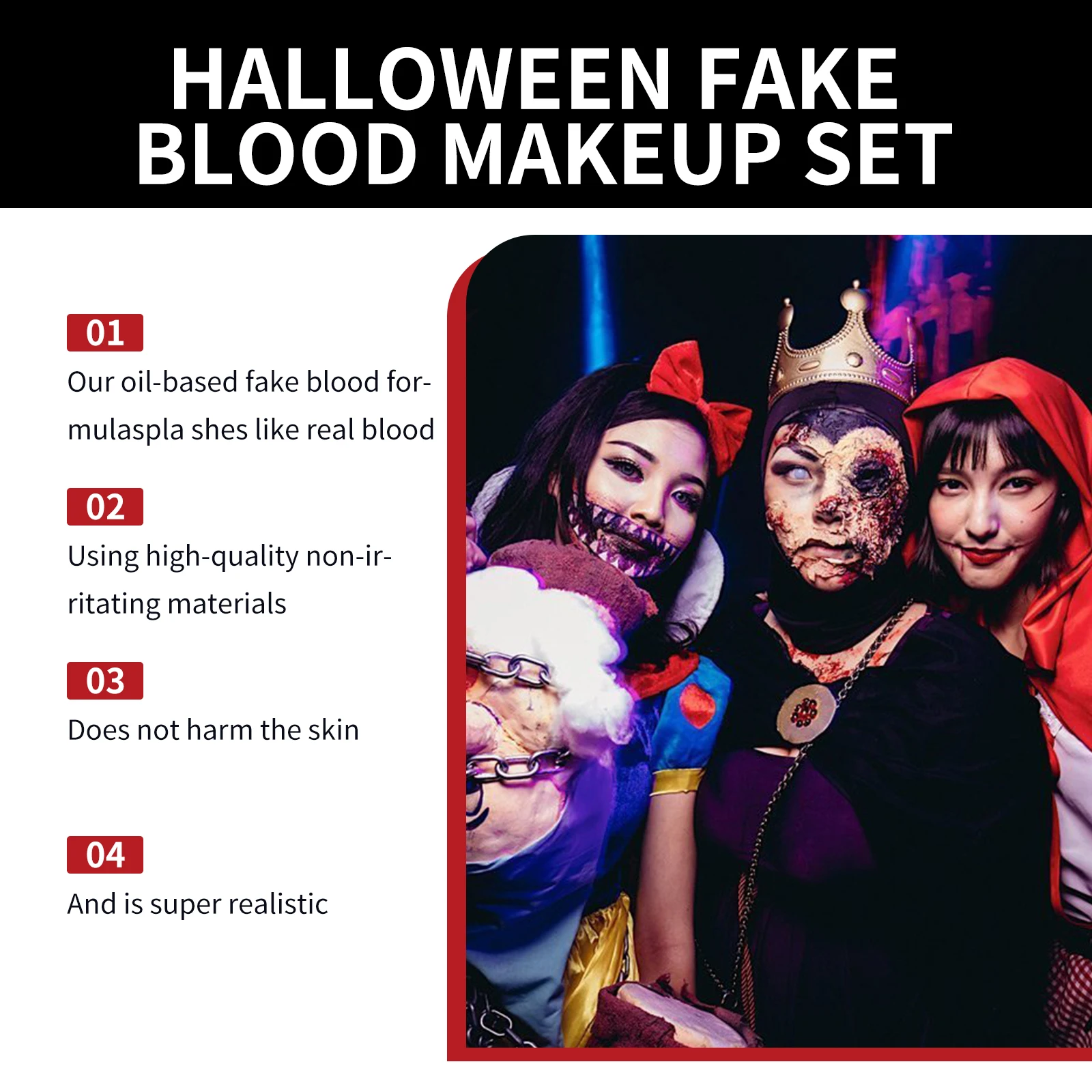 Zestaw do makijażu Halloween z – Wash Effect Set recenzja i cena