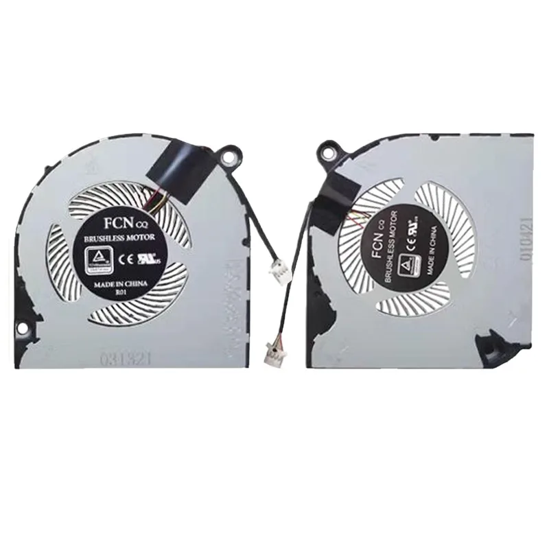 New CPU GPU Cooling Fan For AN515-54 43 N18C3 AN517-51 AN715-51 -74 75 N19C5 Laptop Cooler Fan