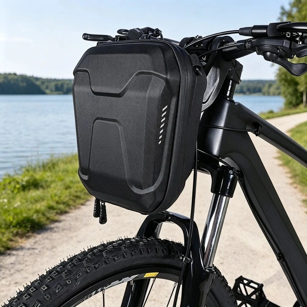Large capacity hard shell bicycle bag portable mountain bike road motorcycle bag durable and stylish travel backpack