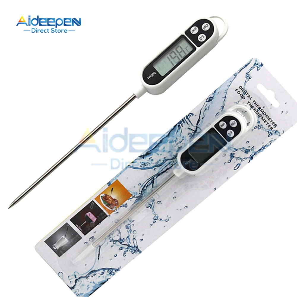 Voedsel Thermometer TP300 Digitale Keuken Thermometer Voor Vlees Koken Eten Probe Bbq Elektronische Oven Keuken Gereedschap