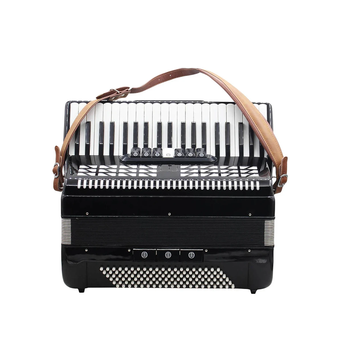 

1Pcs Extra Wide Adjustable Accordion Strap Comfortable Padded 60-120 Bass Leather Shoulder Support