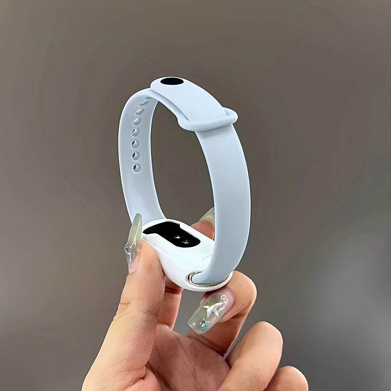 Xiaomi Mi Band 8/9 NFCスマートウォッチ用ソフトシリコン製交換用ストラップ、スポーツブレスレット、Mi Band 8/9アクセサリー