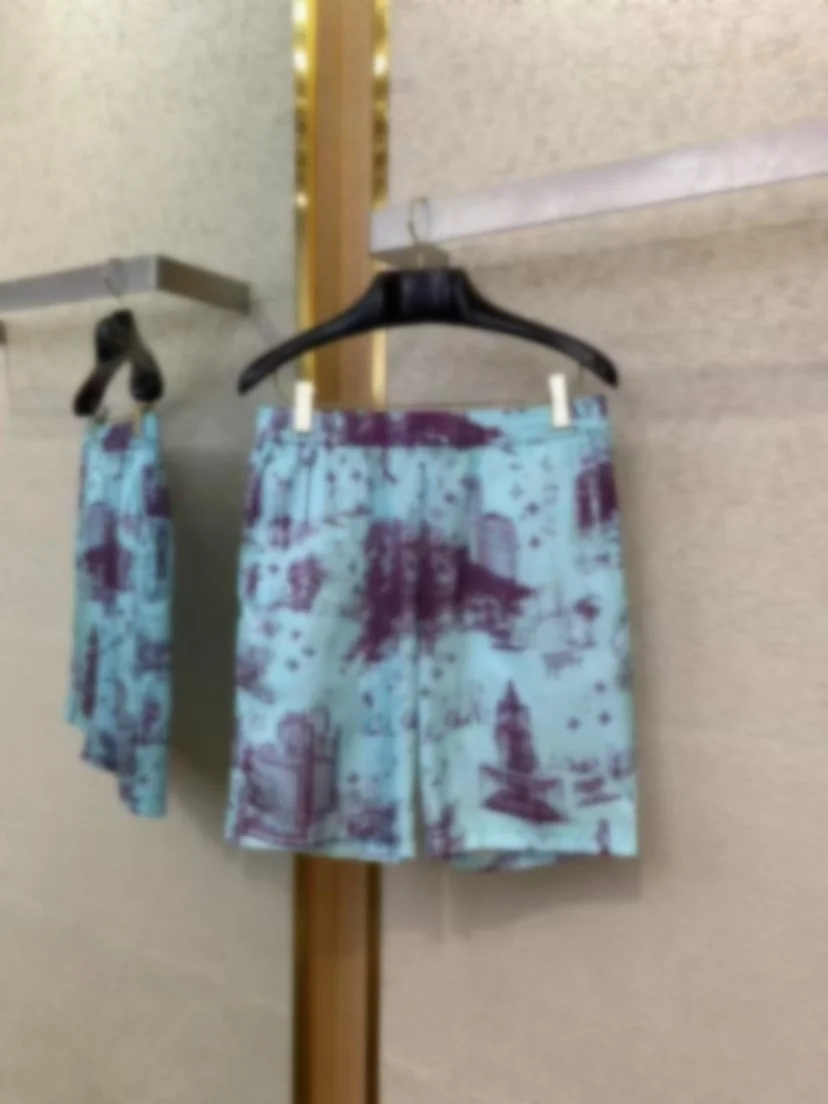 

High Quality Fashionable Versatile Sporty Casual Shorts And Short Shirt 2025 New Arrival Straight Leg High Waist Zipper Fly