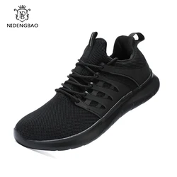 Big Size 49 50 Men Casual Shoes Breathable Walking Footwear Men's Sneakers Outdoor Walking Men's Footwear красовки в сеточку