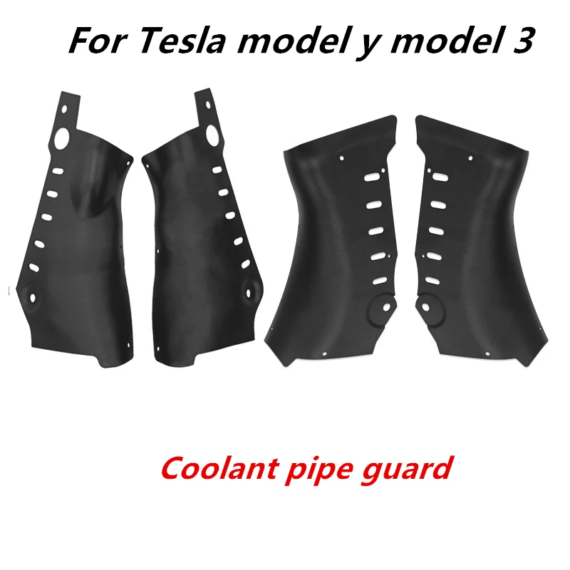 

Coolant Pipe Guards Auto Protection Parts Interior For Tesla Model 3 Model Y Accessories Car Modeling Anti-leakage Covers