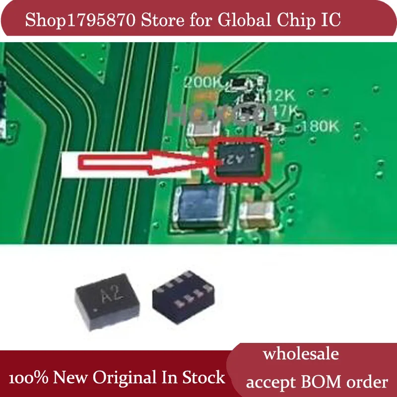 5pcs-50pcs For PS5 EDM-020/031 Switch Regulator A2 02C Small IC Chip Motherboard Fix Part