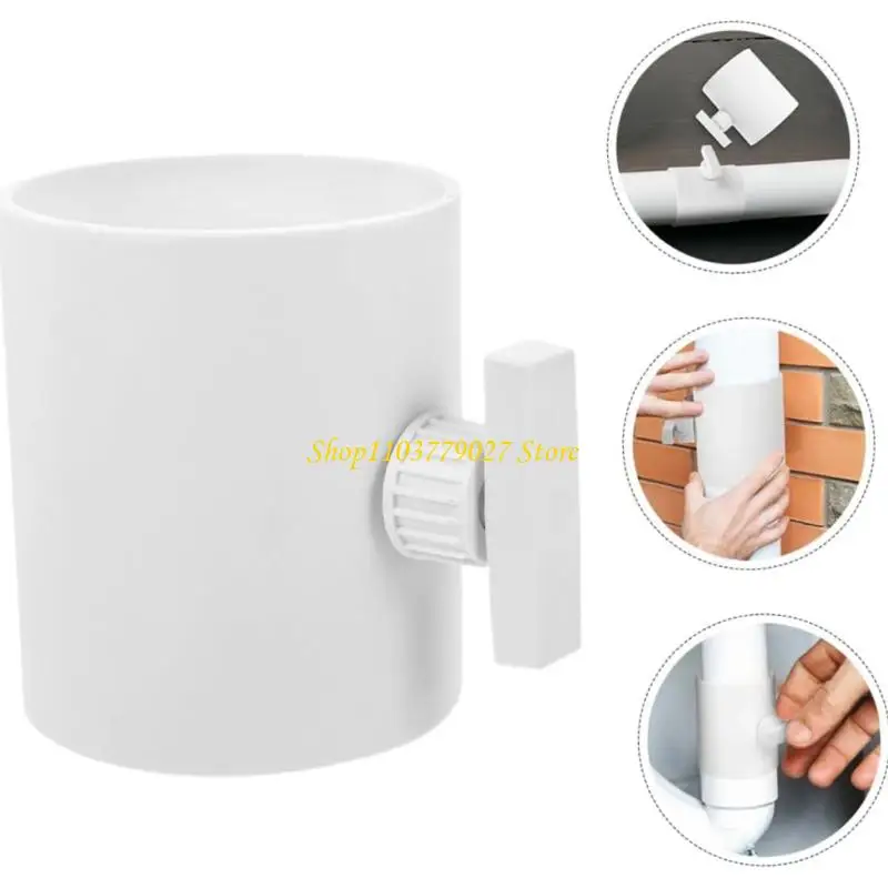 

C4DF Round Plastic Air Stop Check Valves Easy Installation forVentilation Systems