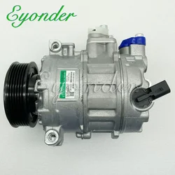 AC Compressor for Audi Jetta Crafter Touran Rabbit Caddy Golf Passat EOS Tiguan CC 1K0820859TX 1K0820859T 447260-1706 DCP02050