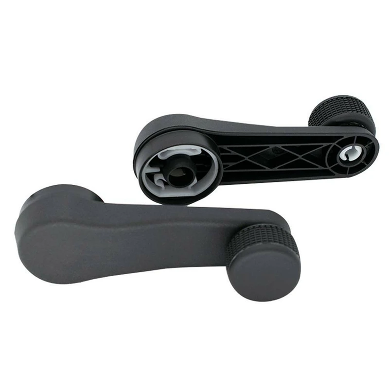 AU33-2 Pcs Car Window Winder Crank Handle For- T4 Transporter Golf MK3 MK4 6N1 Caddy Vento Bora Van Jetta Beetle 1H0837581D