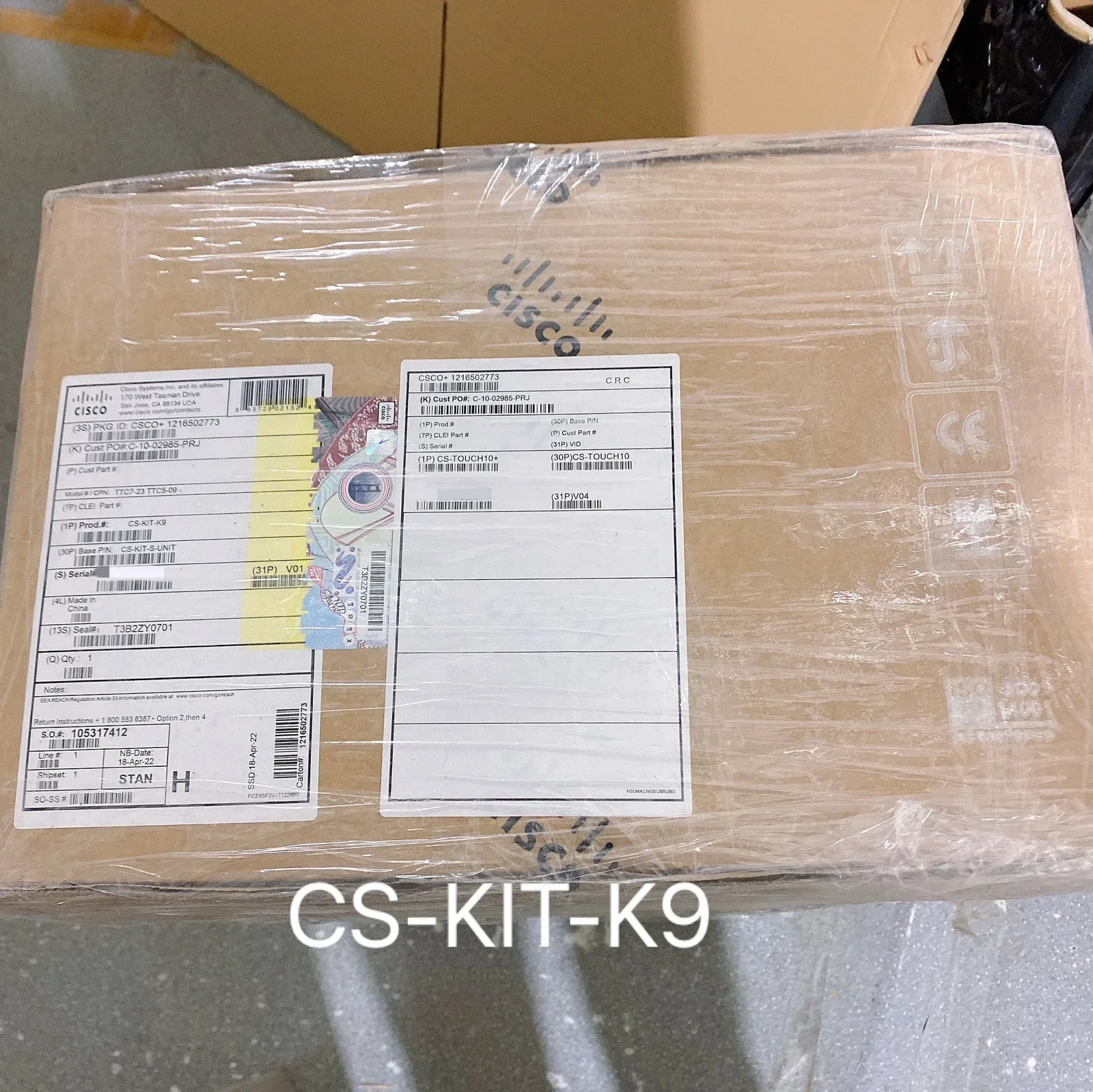 Новый в наличии комплект для комнаты Webex CS-KIT-K9