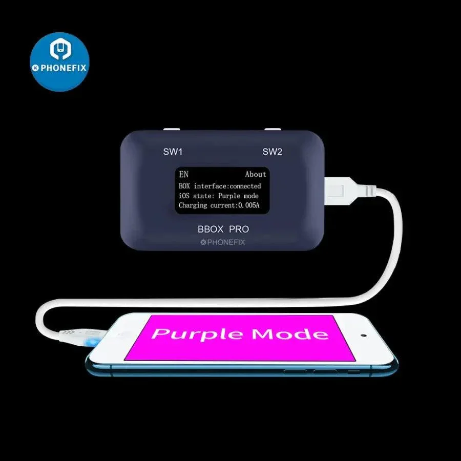 JC B-BOX C3 DFU una chiave per viola per IOS A7-A11 per IPhone IPad 2 3 sblocca WIFI modifica NAND Syscfg dati stessa finestra cavo DCSD