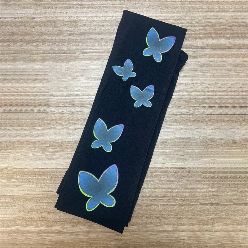 جديد 2025 لعبة القرنفل الشجاع تأثيري الكبار النساء مرونة جوارب طويلة فراشة طباعة زي ملحق هالوين موحدة الدعامة