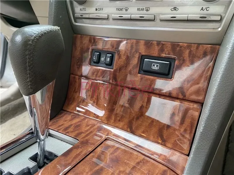 27 pcs Wooden Color Trim Panel Cover Package Sticker Interior Car Decoration Accessories For Toyota Camry 2006- 2011