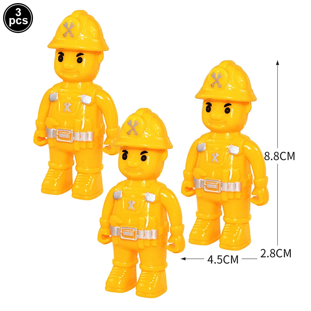 Construction Cake Toppers Vehicles Cake Decoration Set Excavator Tower Crane Cupcake Topper Traffic and Road Sign Decor