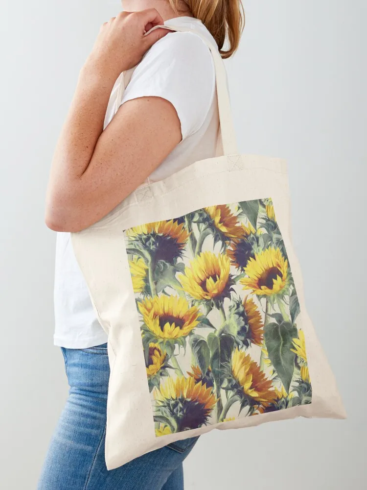 

Sunflowers Forever Tote Bag canvas bags Customizable tote bag sacs de shopping shopper bags