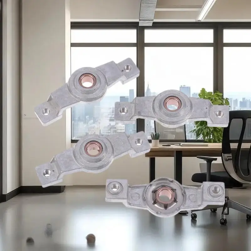 

Motor Mount Bracket 2/4Pcs, YJ61 Shaded Pole Motor Support, Bearing Shaft Holder Fixing