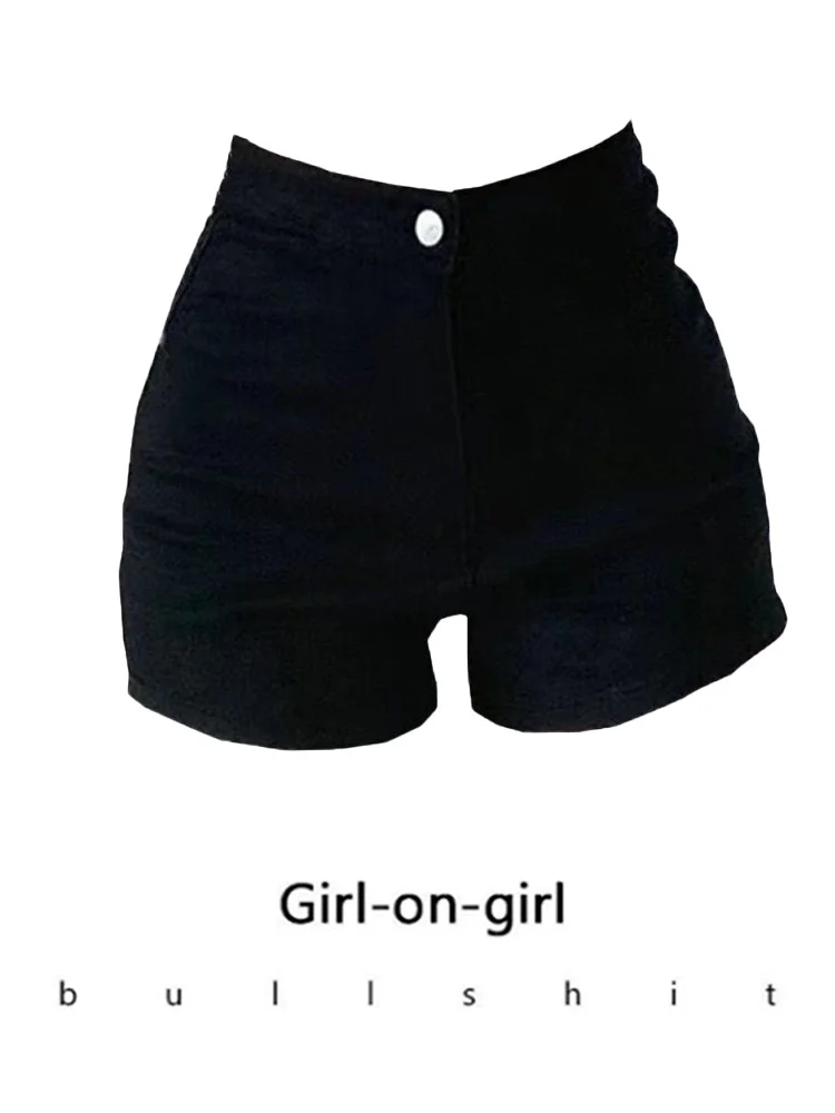 Hoge Taille Bla Skinny Denim orts Vrouwen Zomer Afslanken Hot Pants Sexy Meisje Wrap rond een Lijn orts Pendelen Sle Jeans