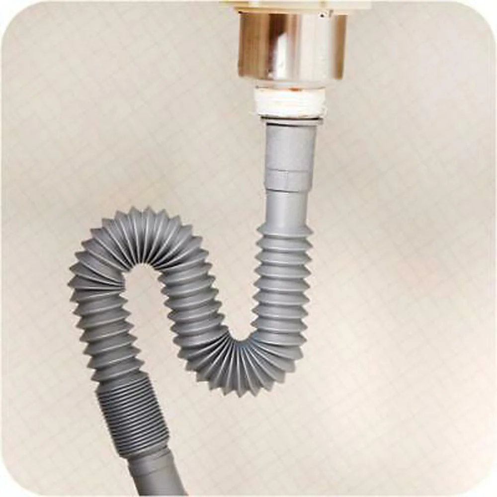 Accessories Drain Pipe Household Drainage Replacement Sink Basin Hose PVC Washbasin Bathroom Kitchen Anti-odor