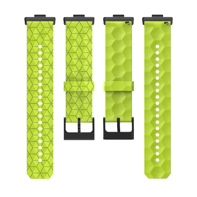 Huawei Watch Fit 3 用ソフトシリコンストラップサッカーパターンスポーツシリコンストラップ Huawei Watch Fit 3/4/4 Pro 用