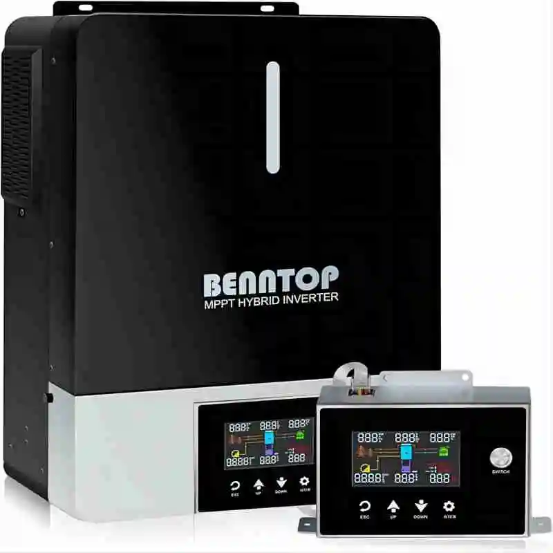 

Hybrid Inverter 48V,Off-Grid Pure Sine Wave 48V Hybrid Solar Inverter,MAX.PV 500Vdc,120A MPPT,for Lead and Lithium Batteries