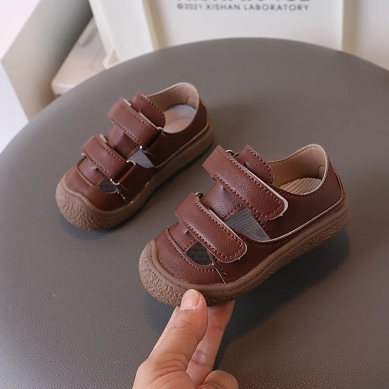 Summer Baby Sandals Soft Bottom Non-slip Infant Sport Sneakers Boys Girls Beach Sandals First Walkers