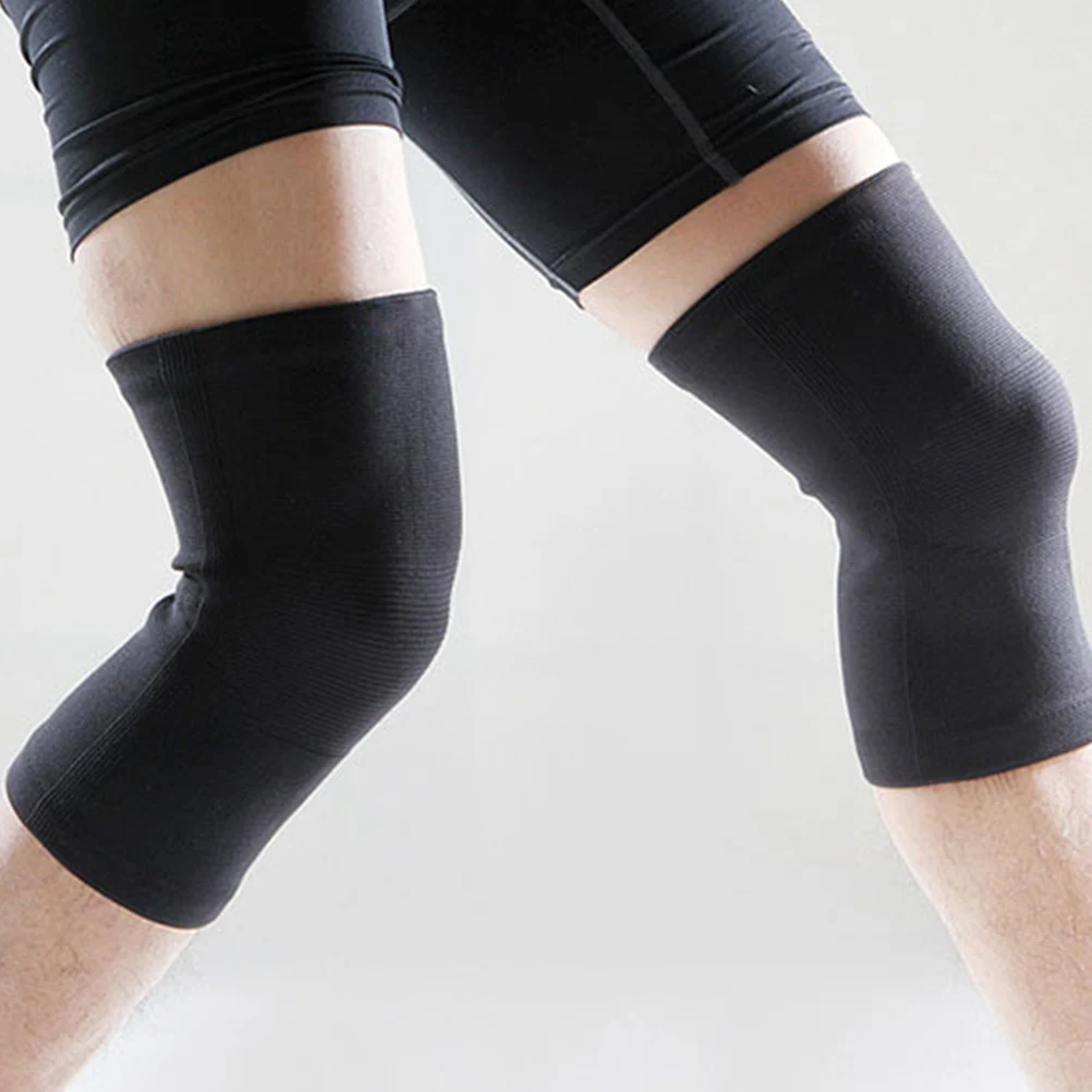 

1Pair Sports Knee Sleeve Elastic Knee Brace Breathable Support Protector for Running Cycling Cold Weather