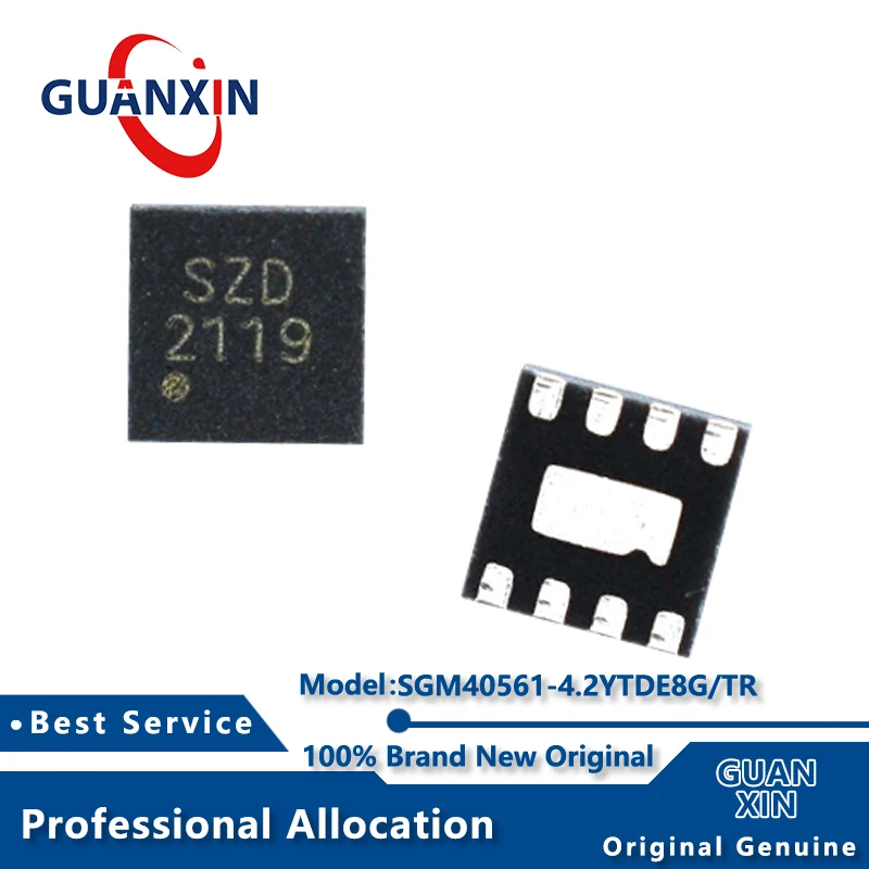 

100% New SGM40561-4.2YTDE8G SGM40561-4.2YTDE8G/TR TDFN Marking SZD SGM40561