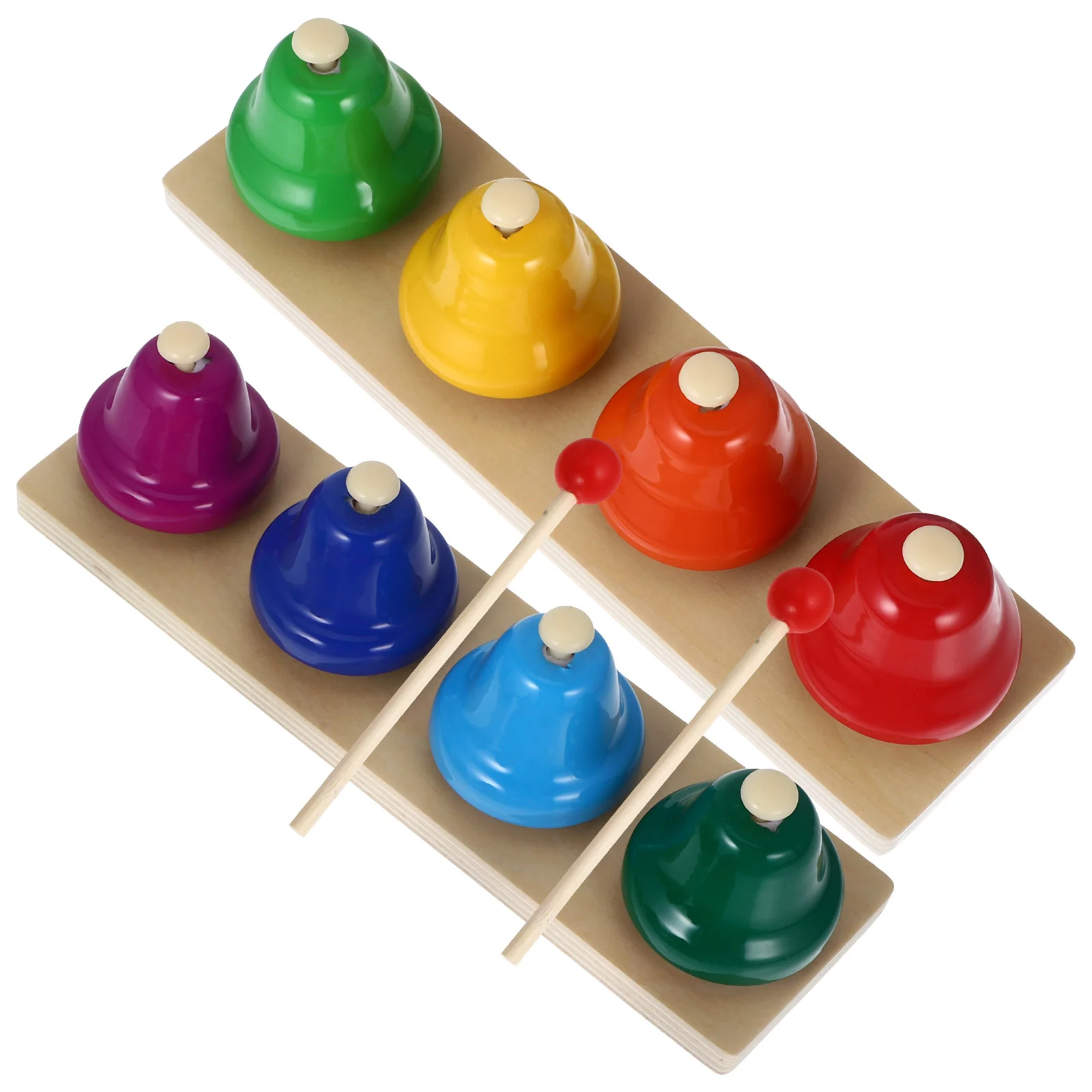 

Music Bell Toy Instrument Hand Portable Bells Funny Toys Party Percussion for Kids