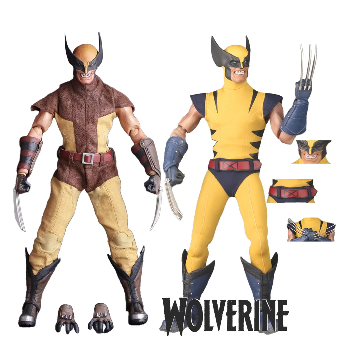 Marvel X-MAN Super Hero Wolverine Action Figure Assembled Joints Movable Logan Howlett Model Toy Collection Boys 1/6