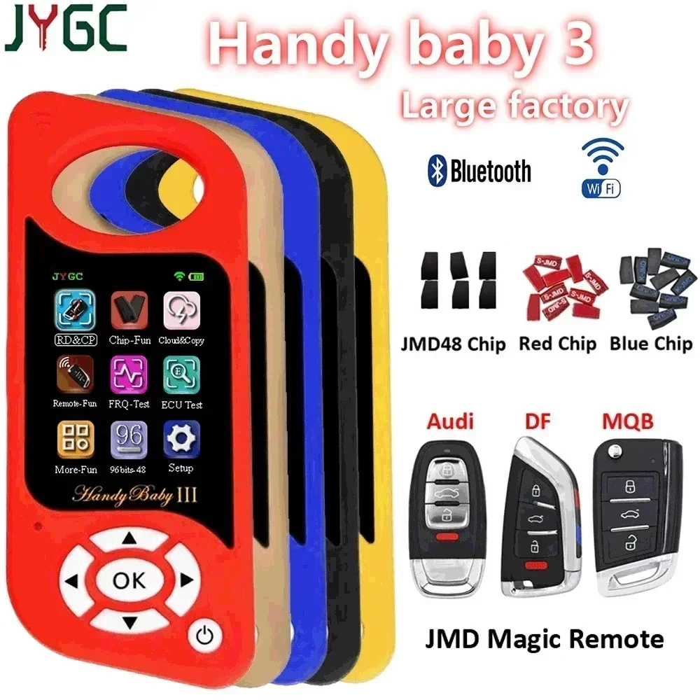 Newest JYGC Handy Baby III Wifi / Bluetooth Version Remote Generator Handy Baby 3 ID46/47/4D/48/70/83/T5/Red/King Chip Copier