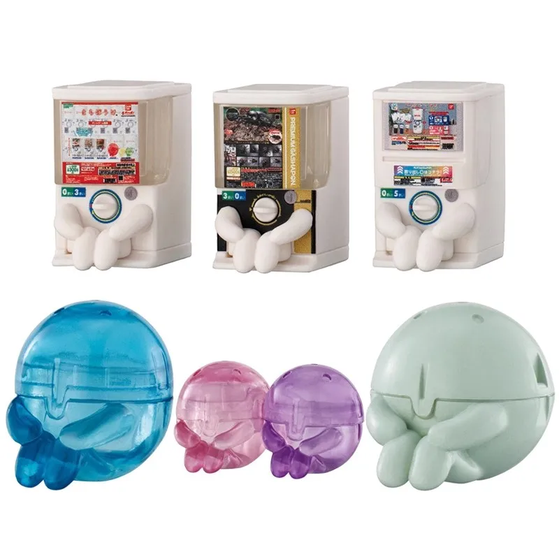 

Bandai Оригинальные 6 шт. GASHAPON まち Leit Eestiencia 2 Игрушки для детей Подарок Коллекционная модель Украшения