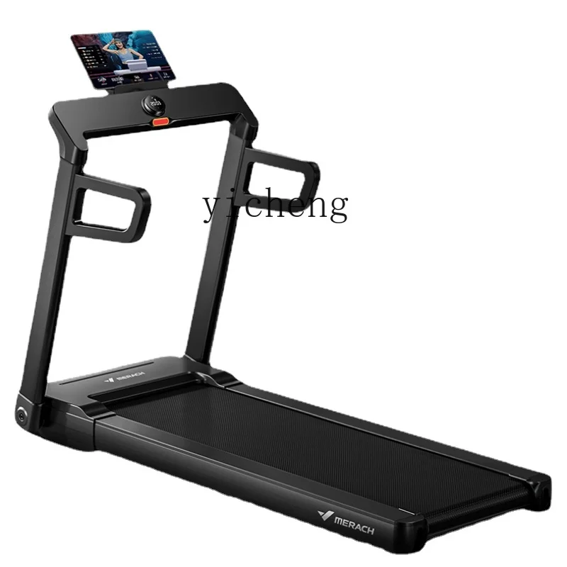 Zc Treadmill Household Small Foldable Smart Walking Machine Gym Ultra-Quiet Indoor Weight Loss Equipment