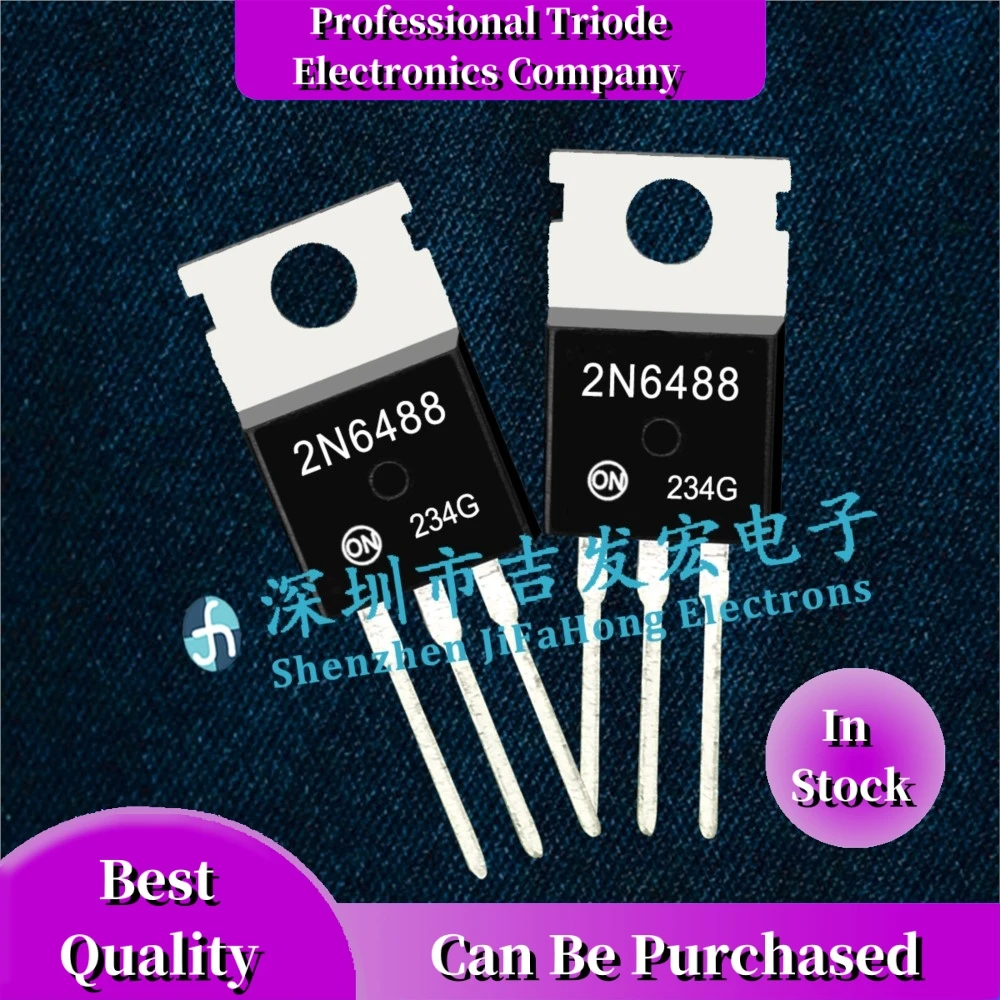 10PCS 2N6488   TO-220 80V 15A 10 Best Quality   Can Be Purchased