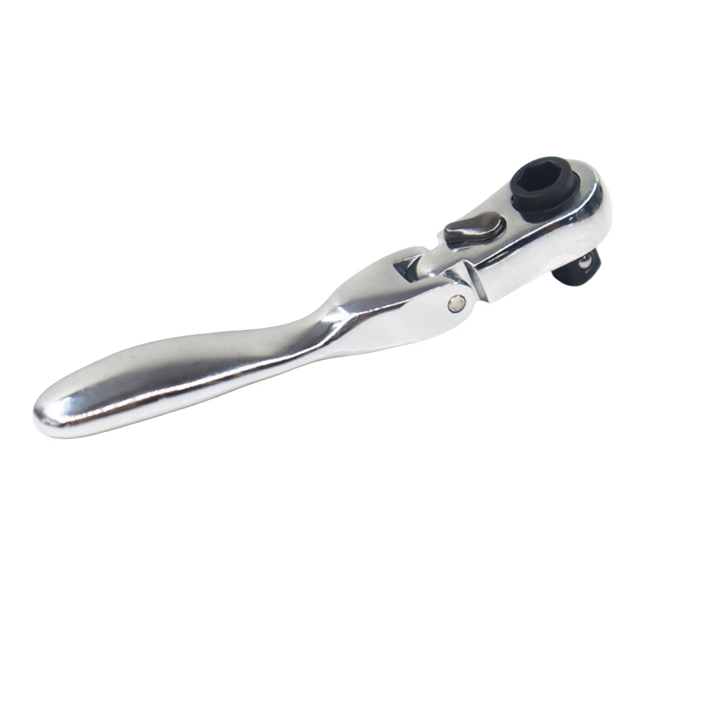 Para espacios apretados 97mm 3,82 pulgadas Mini llave de trinquete 72 dientes herramienta de mecanismo de trinquete trinquete acero al cromo-vanadio
