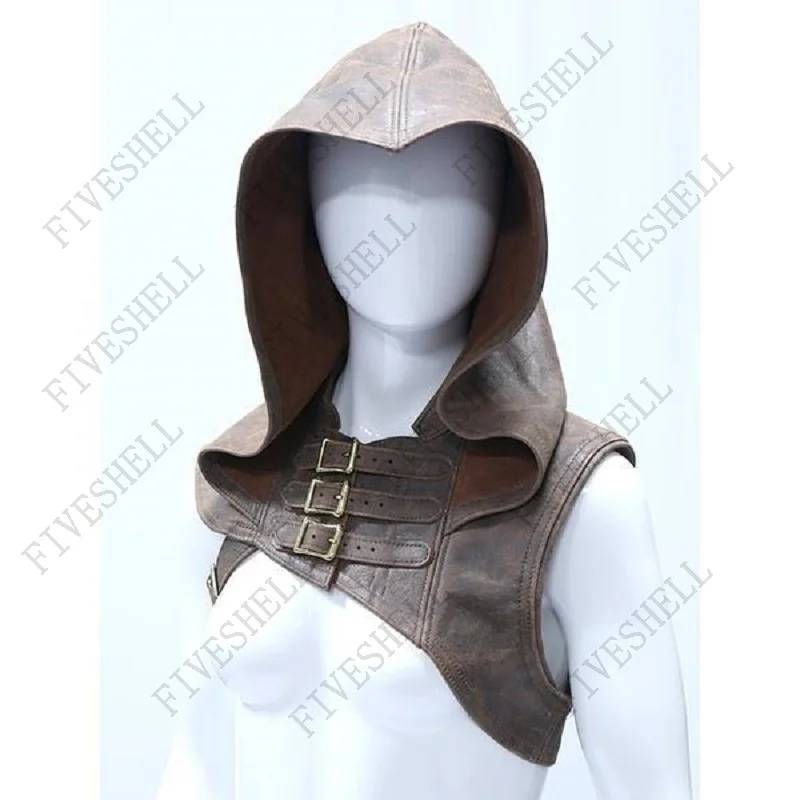 Halloween hommes costumes accessoires Viking guerrier aristocrate Cavalier chevalier châle Cape hommes médiéval Renaissance Cosplay chapeau