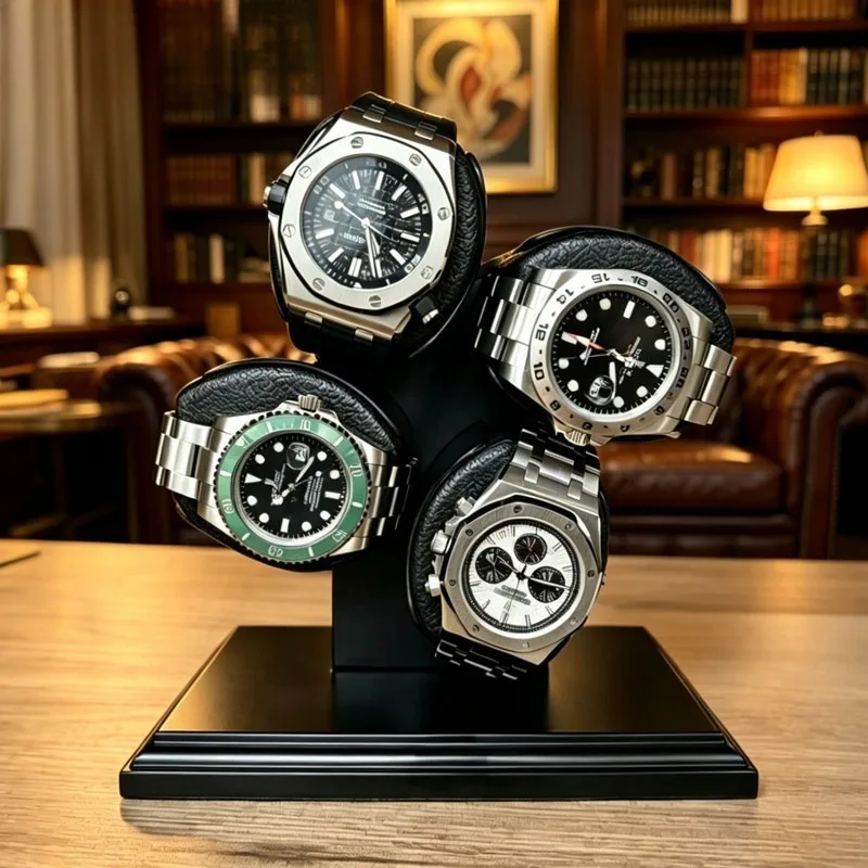 Luxury Watch Winders Men Mechanical Automatic Wrist Watches Winder Silent Portable Multifunctional Watches Storages Holder