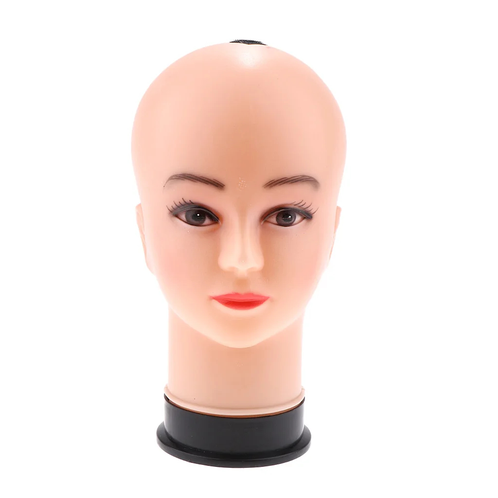 

Female Head with Mounted Hole for Hair Hats Caps Display