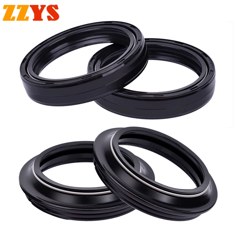 

47x58x11 Front Fork Oil Seal 47 58 Dust Cover For Triumph 1700 Thunderbird 2009-13 For Suzuki RM125 K1-K8 ENDURO SM RM 125 SM125