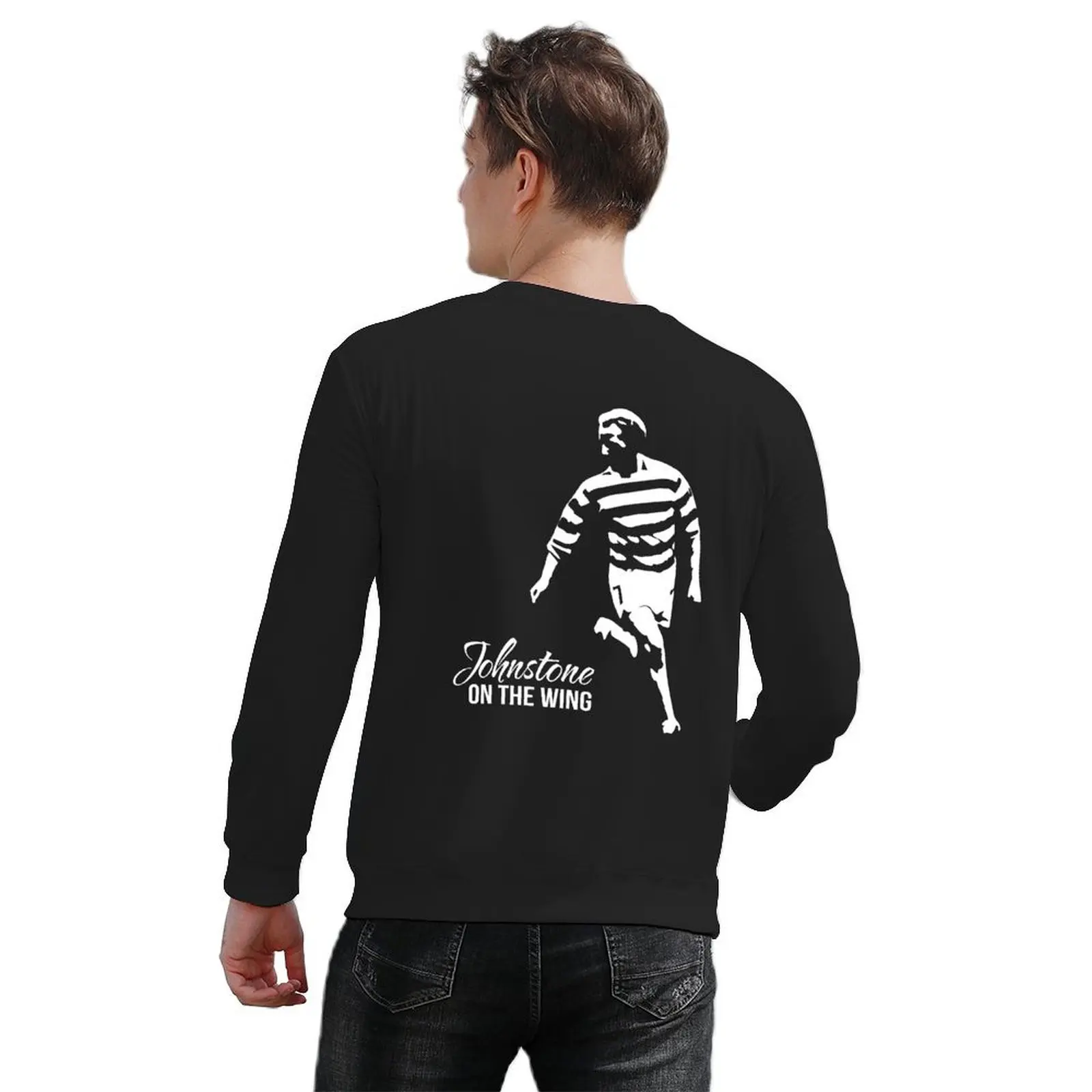 جونستون أون ذا وينج - بلوفر جينكي ملابس رجالية بدلة رياضية للرجال ملابس رجالية ملابس رجالية سترة جديدة