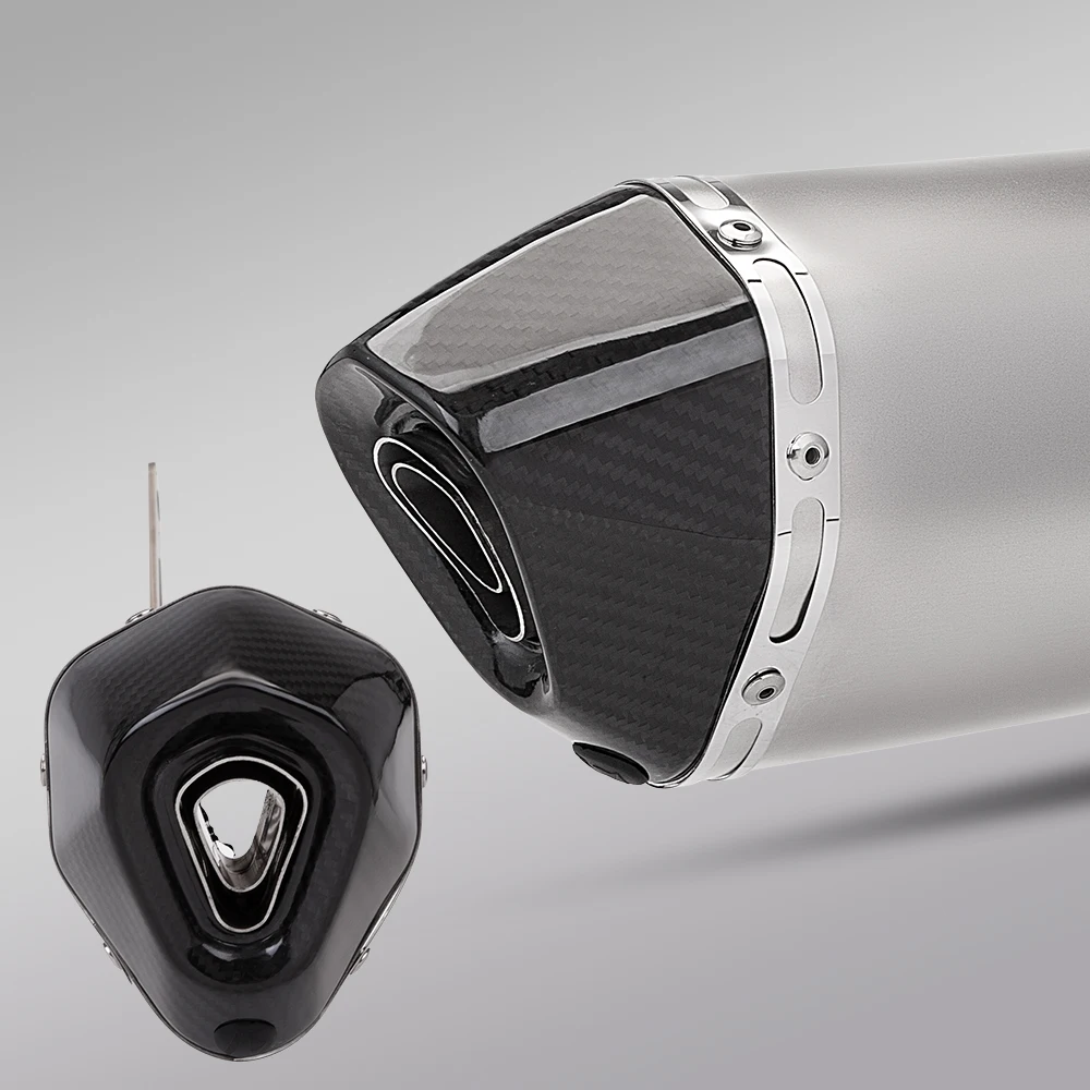 مناسبة ل QJ800GS Sai 800 دراجة نارية العادم تعديل الفولاذ المقاوم للصدأ موصل 51 مللي متر المتكاملة ماسورة العادم الذيل القسم تاي