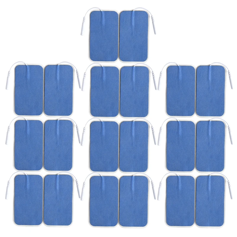 50/100pcs 5x9cm Tens Electrode Pads Physiotherapy Accessories EMS Muscle Stimulator Patch Replacement Pads Body Massager